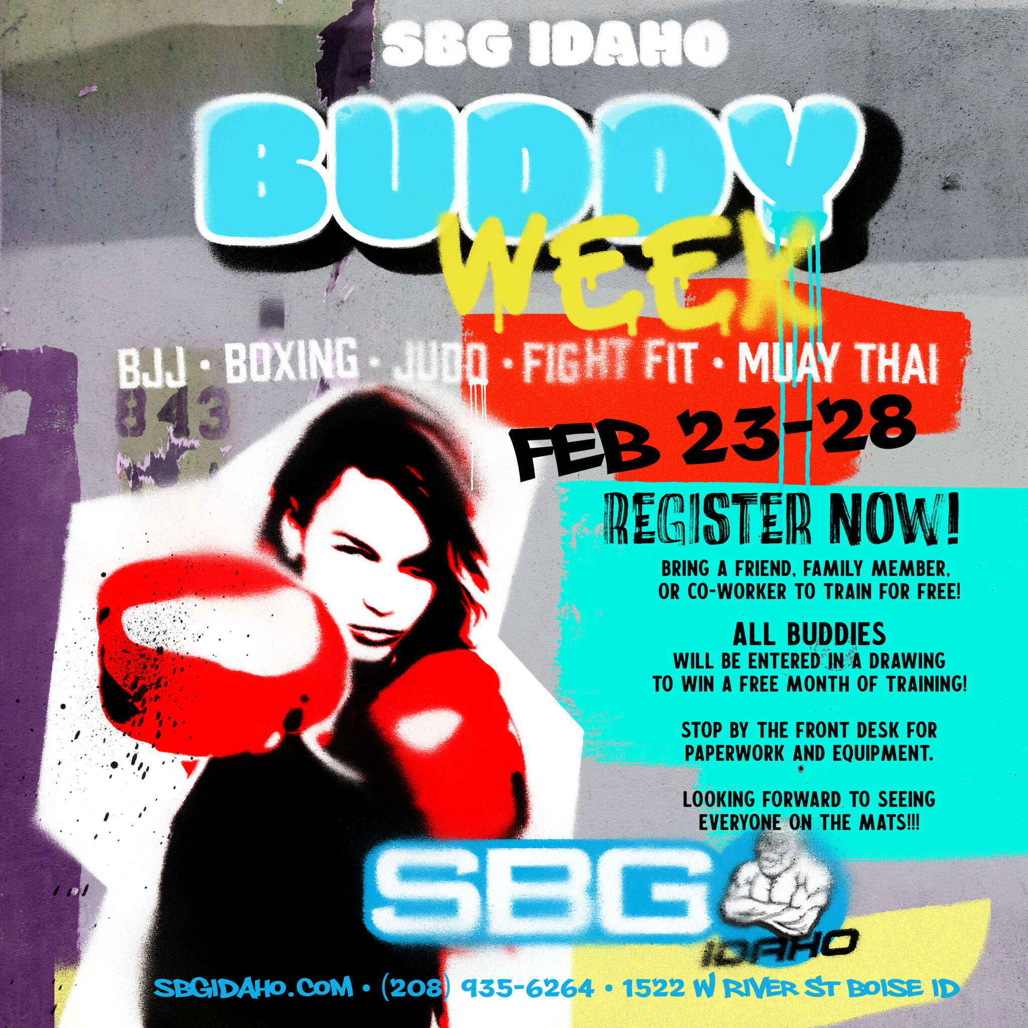 NEW YEAR BUDDY WEEK!!! SBG Idaho - BJJ & MMA Gym